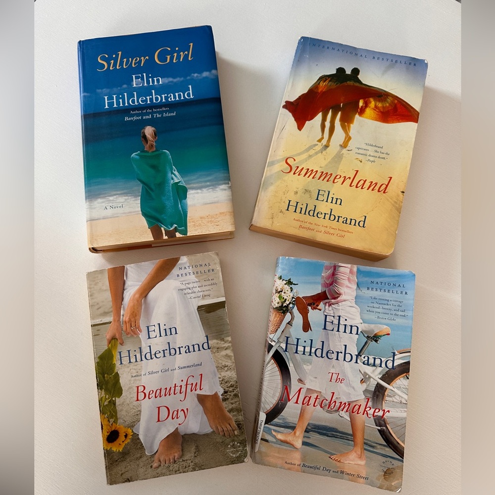 set of 5 Elin Hilderbrand books (1 more added- see pics)